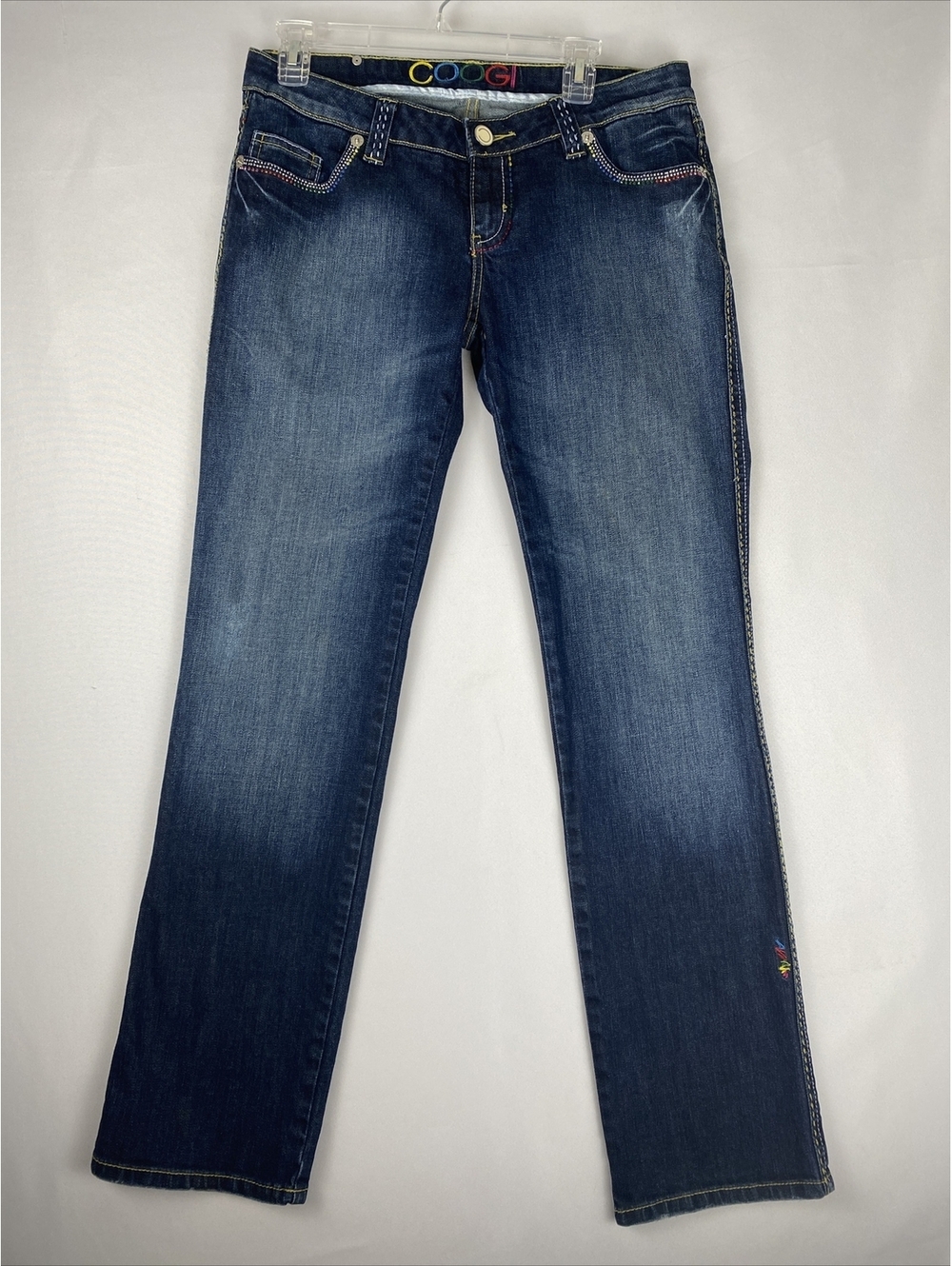 COOGI AUSTRALIA Women's Jeans Medium Wash Zip Fly SIZE 11/12